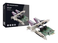 Conceptronic SPC01G Schnittstellenkarte/Adapter Eingebaut Parallel, RS-232