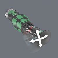 Wera Zyklop Pocket Set 3 Knarren-/Schraubendreher 27tlg,8009