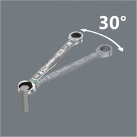 Wera 6000 Joker 11 Set 1 Maul-Ringratschenschlüssel-Satz