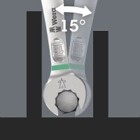 Wera 6003 Joker 15 Set 1 Ringmaulschlüssel-Satz