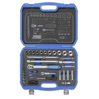 GEDORE Steckschlüssel-Satz 1/4 + 1/2  69-teilig
