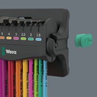 Wera 950/9 Hex-Plus Multicolour 3 Winkelschlüsselsatz metri