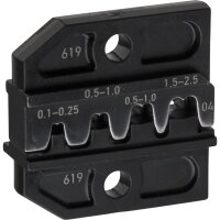 KNIPEX Crimpeinsatz unisolierte Steckverbinder