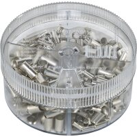 KNIPEX Sortiment unisolierte Aderendhülsen