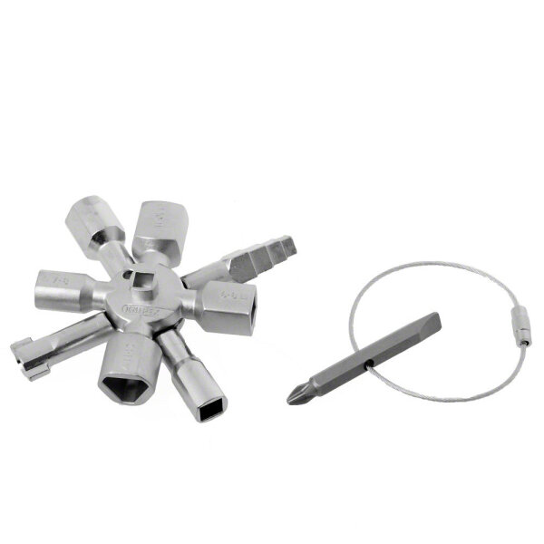 KNIPEX Universalschlüssel "TwinKey"