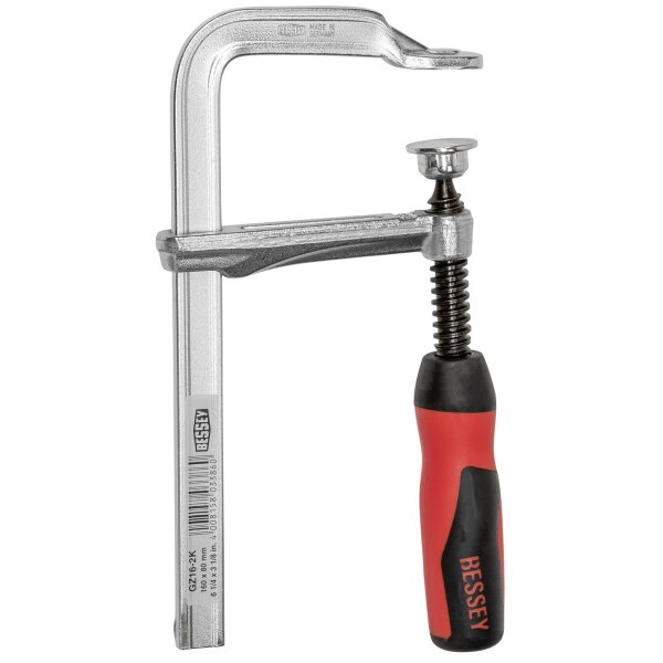 BESSEY Ganzstahl-Schraubzwinge GZ-2K 160/80