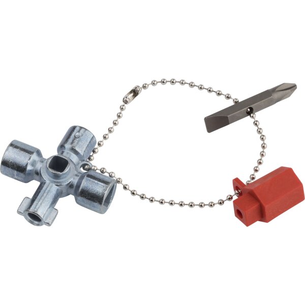 KNIPEX Schaltschrankschlüssel, kurze Ausführung