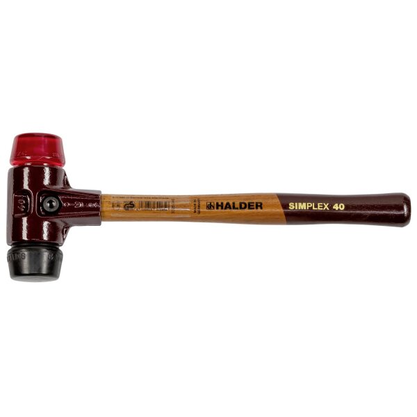 Halder SIMPLEX-Schonhammer 40  GUMMIK./PLASTIK TE SIMPLE