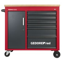 GEDORE red Werkstattwagen MECH PLUS mit 6 Schubladen