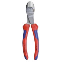 KNIPEX Kraft-Seitenschneider atramentiert 180 mm