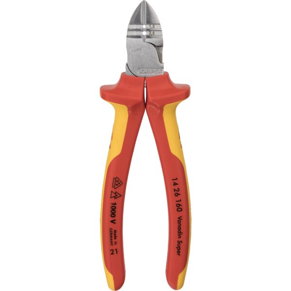 KNIPEX Abisolier-Seitenschneider