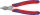 KNIPEX Electronic-Super-Knips® 125 mm, INOX, mit Drahtklemme