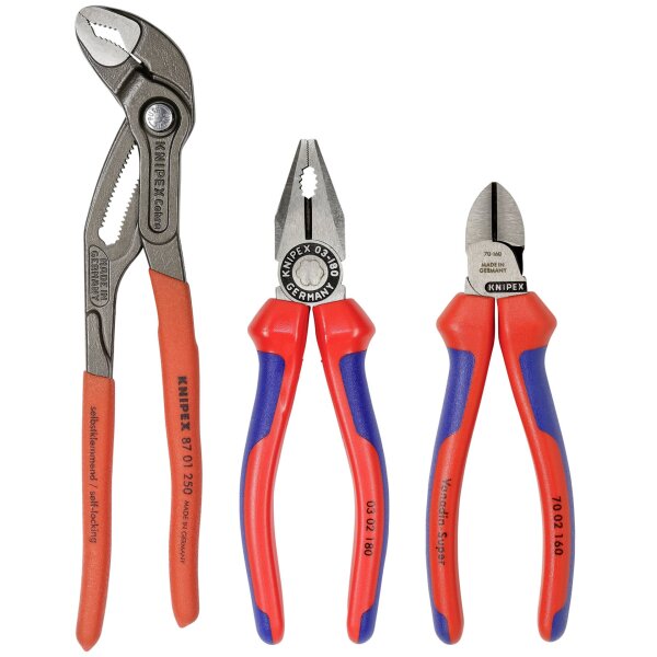 KNIPEX Zangen-Set 3-teilig