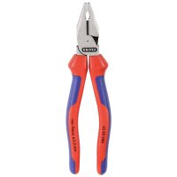KNIPEX Kraft-Kombizange schwarz atramentiert poliert  200 mm