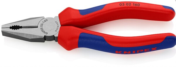 KNIPEX Kombizange schwarz atramentiert poliert 160 mm