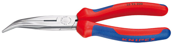 KNIPEX Flachrundzange mit Schneide 200 mm
