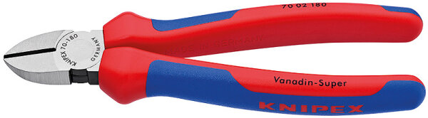 KNIPEX Seitenschneider schwarz atramentiert poliert140 mm