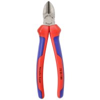 KNIPEX Seitenschneider schwarz atramentiert poliert 180 mm