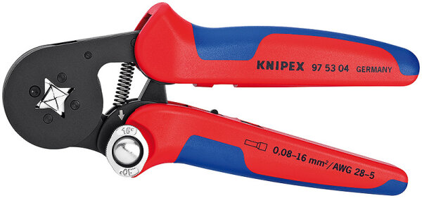 KNIPEX Selbsteinstellende Crimpzange 180 mm