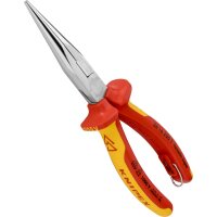KNIPEX Flachrundzg m.Schneide/ Befestigungsöse