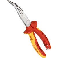 KNIPEX Flachrundzg. m.Schneide/ Befestigungsöse