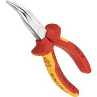 KNIPEX Flachrundzange mit Schneide