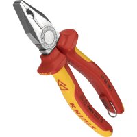 KNIPEX Kombizange mit Befestigungsöse