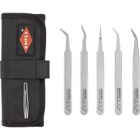 KNIPEX SMD-Präzisionspinzetten -Set, 5tlg
