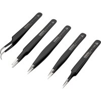 KNIPEX Universalpinzetten-Set, ESD 5tlg
