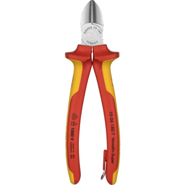 KNIPEX Seitenschneider mit Befestigungsöse