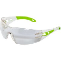 uvex Bügelbrille pheos s weiß/grün