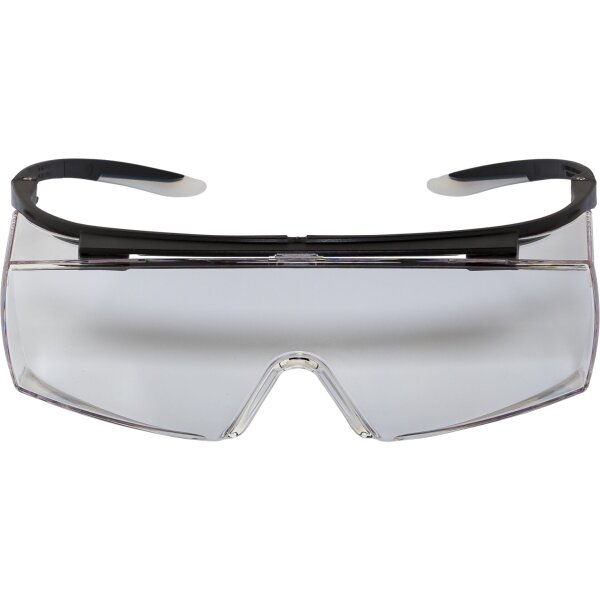 uvex Bügelbrille super f OTG schwarz/transparent