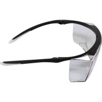 uvex Bügelbrille super f OTG schwarz/transparent