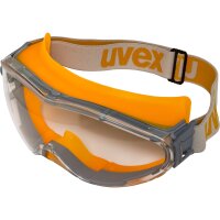uvex Vollsichtbrille ultrasonic grau/orange