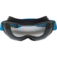 uvex Vollsichtbrille megasonic anthrazit/blau