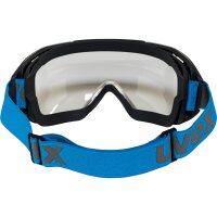 uvex Vollsichtbrille megasonic anthrazit/blau