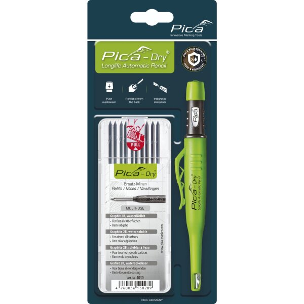 Pica DRY Bundle mit 1x Marker + 1x Minen-Set Nr. 4030