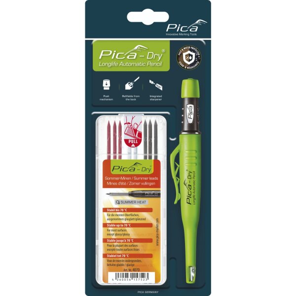Pica DRY Bundle mit 1x Marker + 1x Minen-Set Nr. 4070