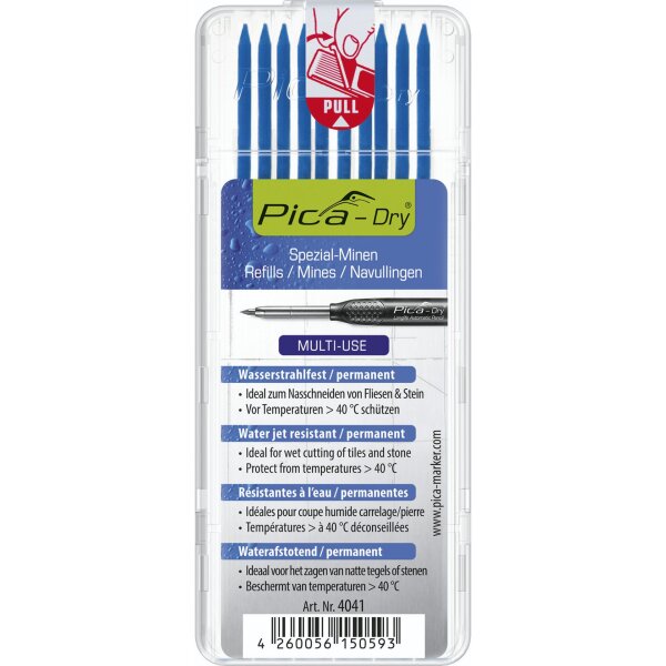 Pica DRY Minen-Set blau