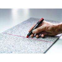 Pica VISOR permanent Marker, rot