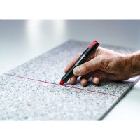 Pica VISOR permanent Marker, rot / SB