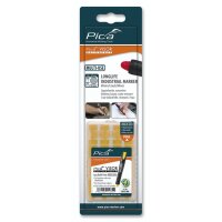 Pica VISOR permanent Ersatzminen -Sets, gelb / SB