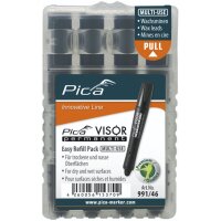 Pica VISOR permanent Ersatzminen -Sets, schwarz