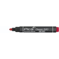 Pica Permanentmarker 1-4mm, Rund spitze, rot