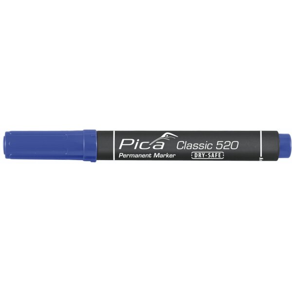 Pica Permanentmarker 1-4mm, Rund spitze, blau