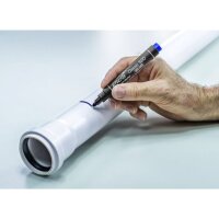 Pica Permanentmarker 1-4mm, Rund spitze, blau / SB
