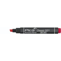 Pica Permanentmarker 2-6mm, Keil spitze, rot