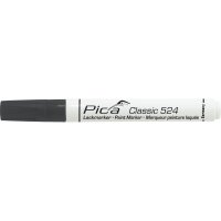 Pica Lack-/Industriemarker 2-4mm Rundspitze, schwarz