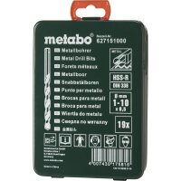 Metabo HSS-R-Bohrerkassette-SP, 19-teilig