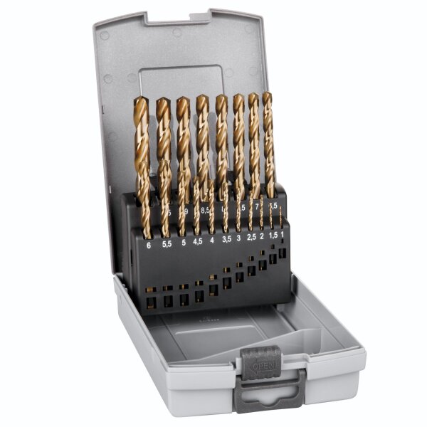 Alpen Kassette HSS Cobalt GRIP 3 -kant KP 19, 1-10x0.5